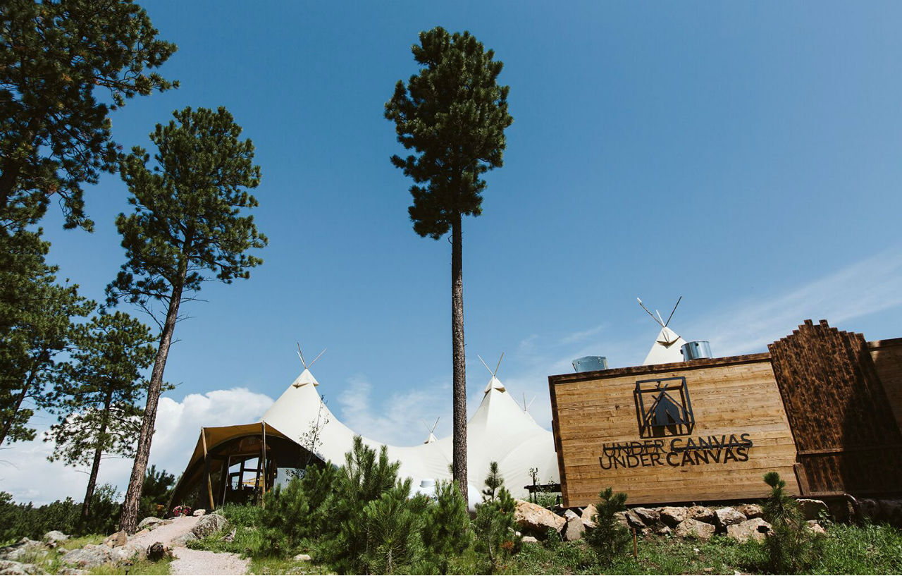 Under Canvas Mount Rushmore Otel Keystone Dış mekan fotoğraf