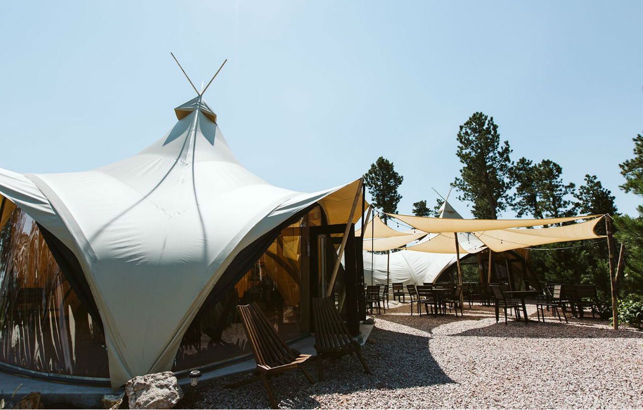 Under Canvas Mount Rushmore Otel Keystone Dış mekan fotoğraf