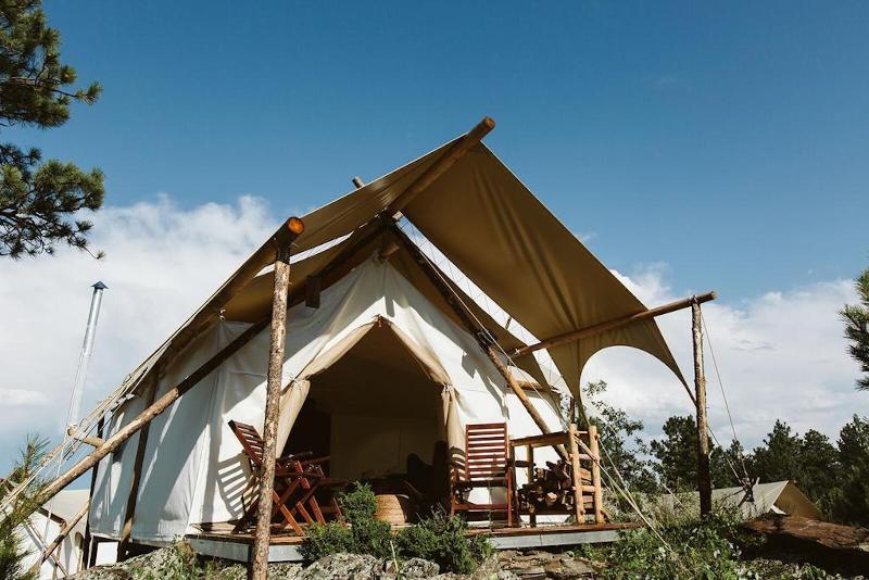 Under Canvas Mount Rushmore Otel Keystone Dış mekan fotoğraf